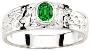 Silver Celtic Lion Ring Unisex Mens Ladies